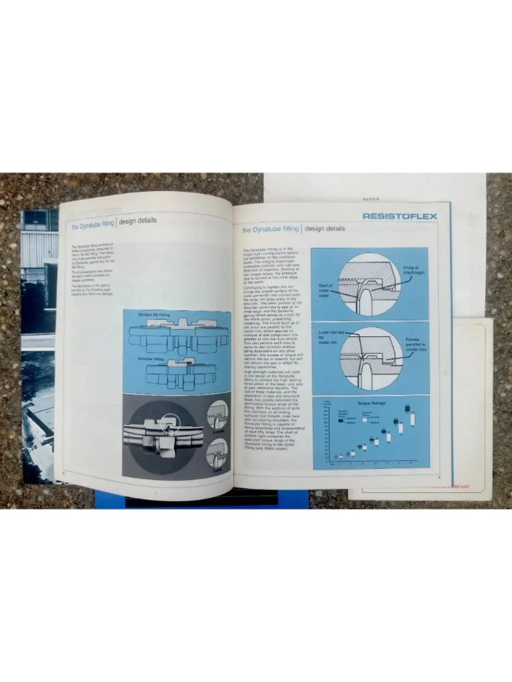 1970s Huck Resistoflex Aerospace Dynatube Blind Bolt Manual Brochure Lot